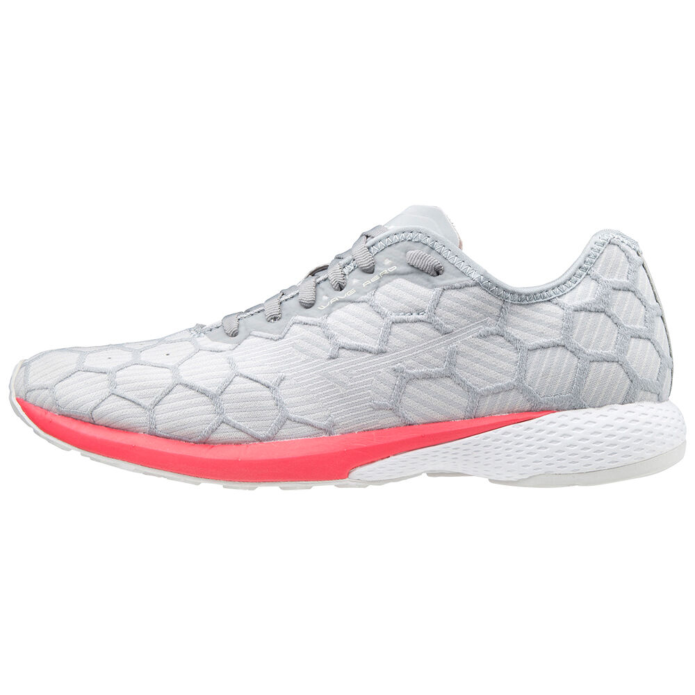 Womens Mizuno Wave Aero 18 Running Shoes White/Pink Philippines (HSLOJZ509)